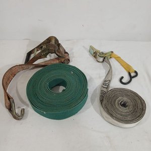 Lote de 2 Catracas Usadas con Cintas de Amarre - imagen 3