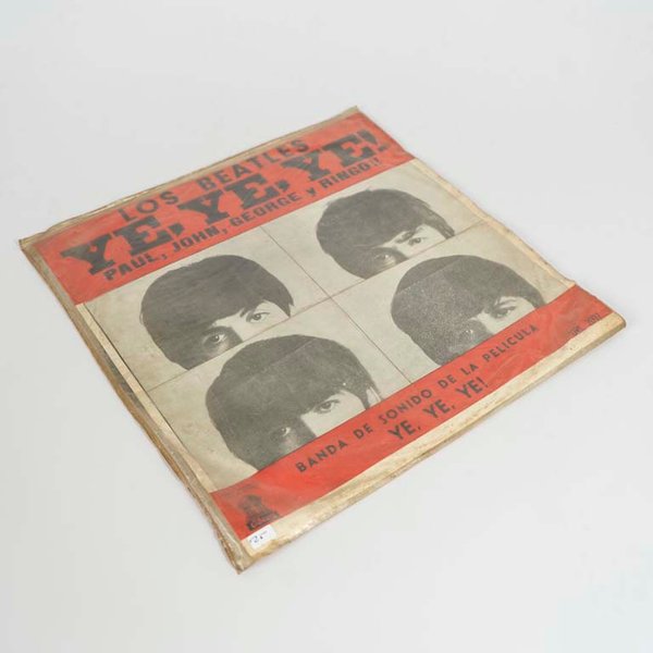 Vinilo LP Beatles "Ye Ye Ye" - Tapa Rara Uruguay - imagen 1