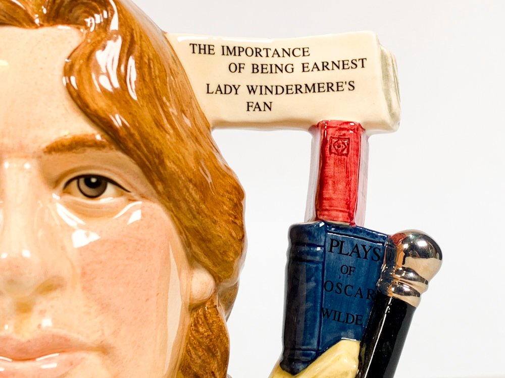 Jarra inglesa Royal Doulton con motivo de Oscar Wilde - imagen 2