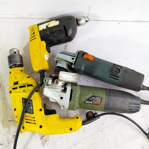 Lote de 2 Amoladoras y 2 Taladros Eléctricos - imagen 1