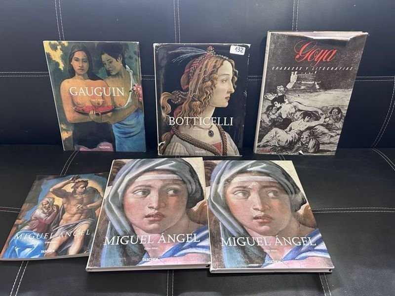 Libros de arte clásico: Goya, Gauguin y Botticelli