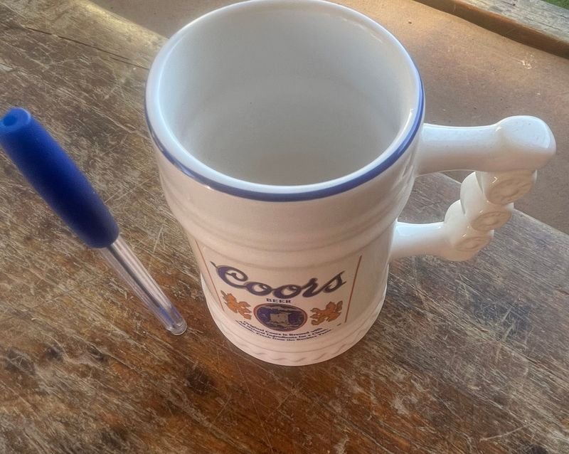 Jarra de loza Coors Beer - imagen 2