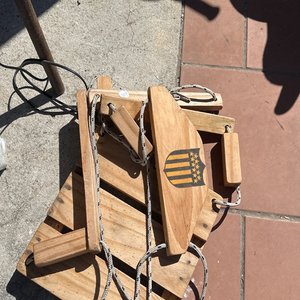 Lote siguiente: Hamaca de Madera para Niños