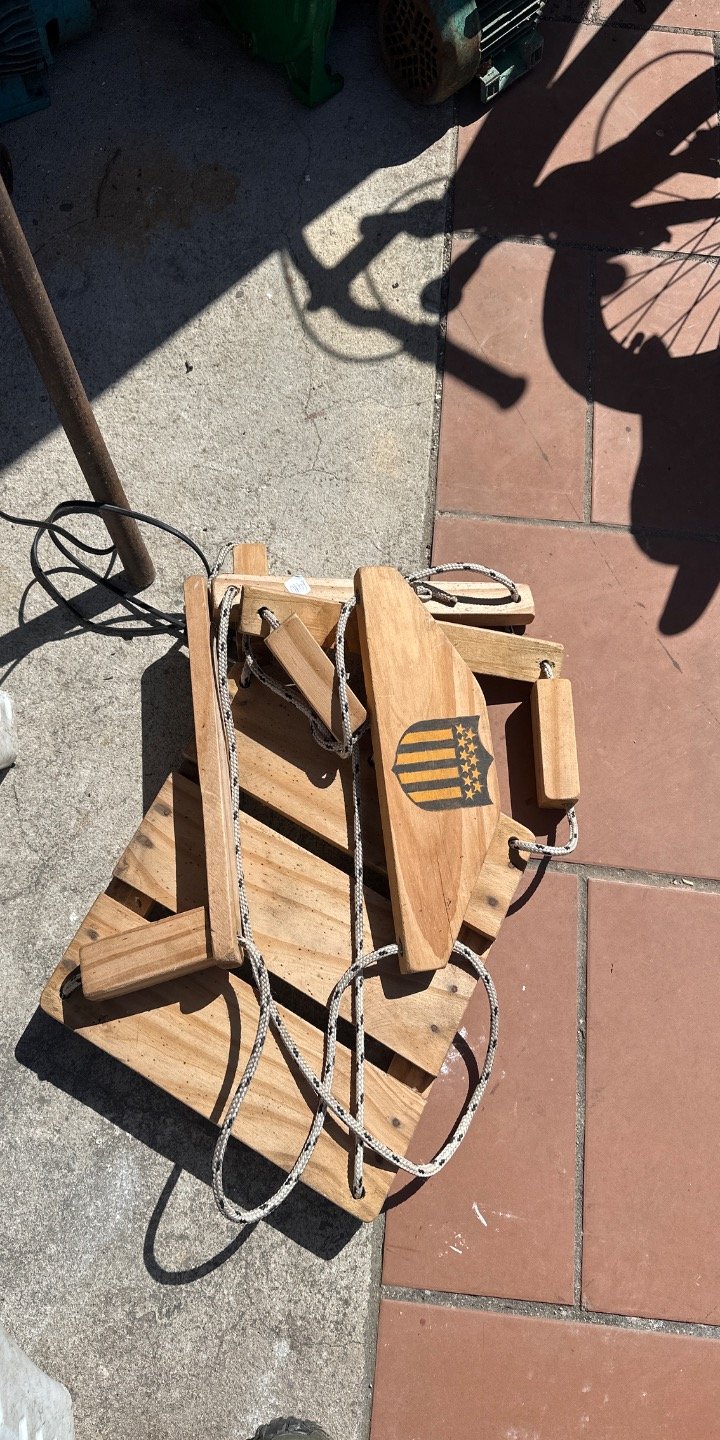 Hamaca de Madera para Niños