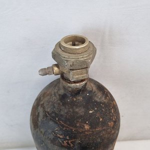 Antigua Garrafa de Gas "Alfite" Industrial - Pieza de Colección - imagen 4