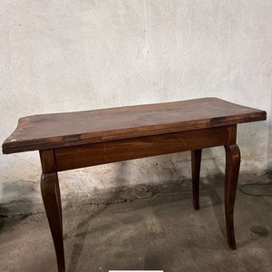 Mesa de Madera Extensible Antigua - imagen 5