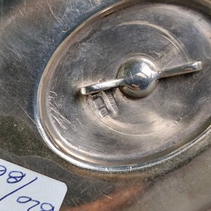 Salsera Christofle de Plata con Plato Ovalado - imagen 5