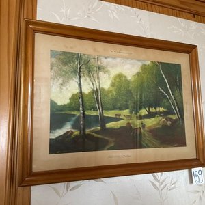 Lote siguiente: Reloj de Pared Rhythm y Cuadro con Marco y Vidrio