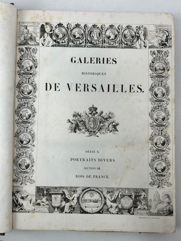 Libros de Galerías Históricas de Versalles, siglo XIX - imagen 6