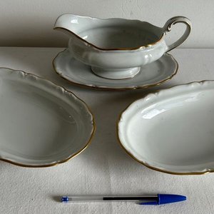 Lote anterior: Salsera y Fuentes Ovaladas de Porcelana Alemana Bavaria C. T. Hutschenreuther