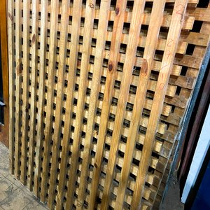 Cinco Rejillas de Madera Pino: Varias Medidas - imagen 4