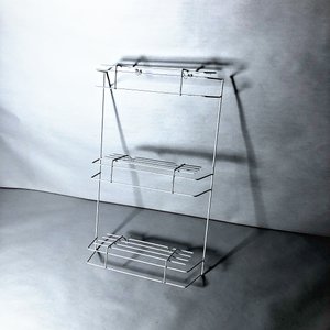 Juego de 3 Repisas Metálicas de Tres Estantes - imagen 1