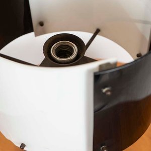 Lámpara de Mesa Moderna Acrílico y Bronce - imagen 2