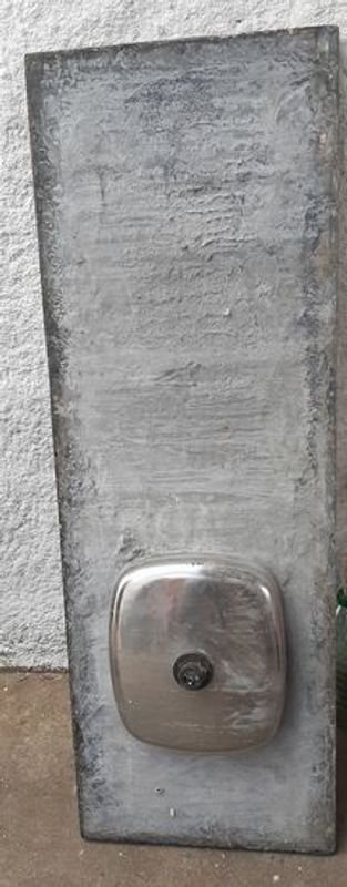 Granito con fregadero de acero inoxidable - imagen 2