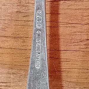 Lote de 5 Cucharitas "Silverplated" con Diseño Oriental - imagen 2