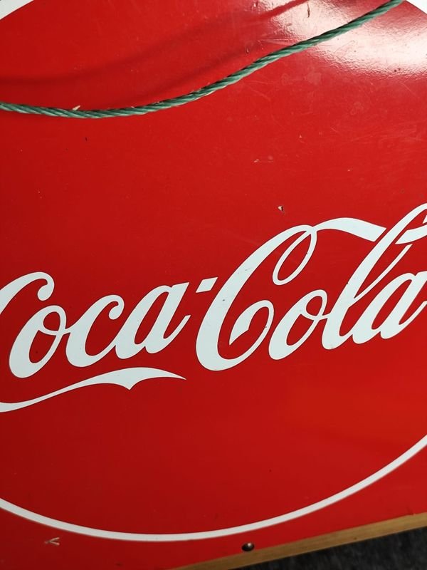 Cuadro Coca-Cola con Marco de Madera