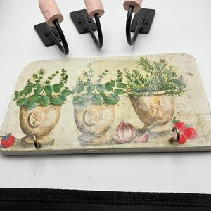Perchero Rústico con Ganchos Decorativos de Pared - imagen 3