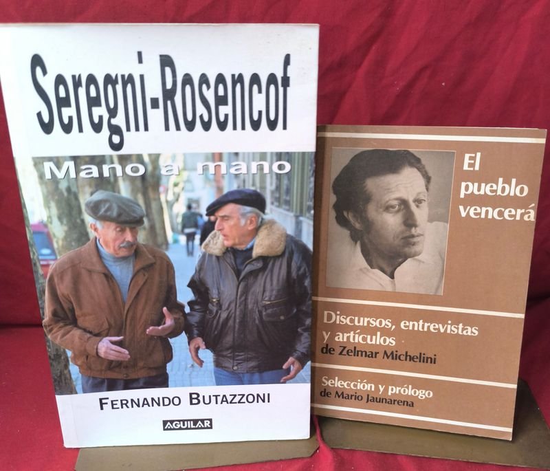 Libros "Seregní-Rosencof Mano a mano" y "El Pueblo Vencerá"