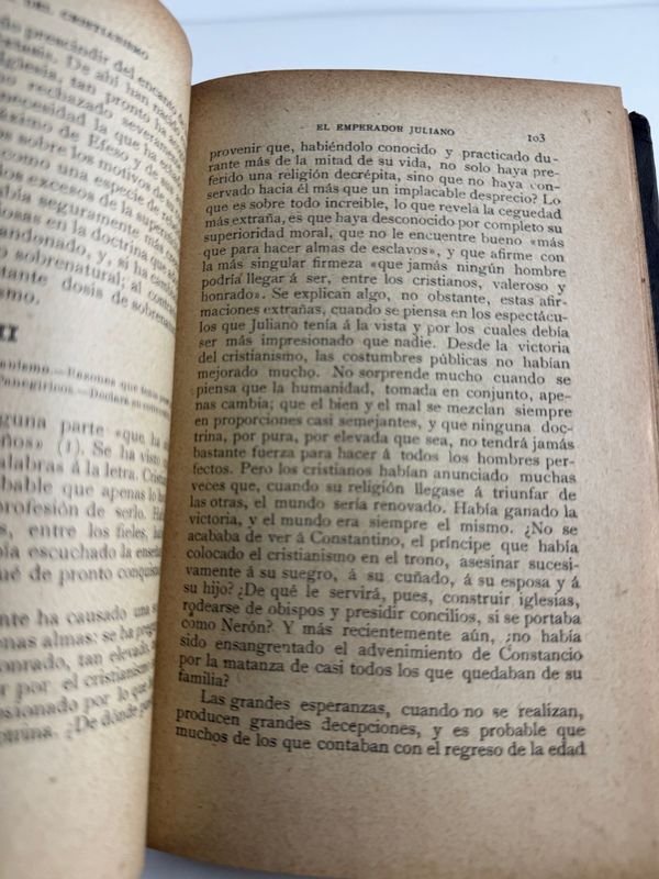 2 Tomos de El Fin del Paganismo por Gaston Boissier - Madrid 1908 - imagen 4