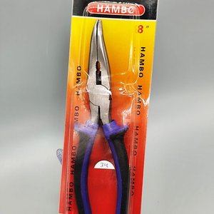 Pinza de Punta Curva "Super Hambo" 8 Pulgadas - imagen 1