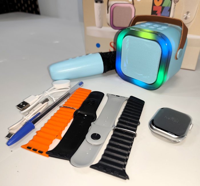 Reloj Smartwatch con Parlantie Multimedia BT y Microfono Recargable - imagen 3