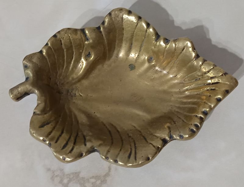 Cenicero de Bronce con forma de hoja - Accesorios para Vehículos - imagen 3