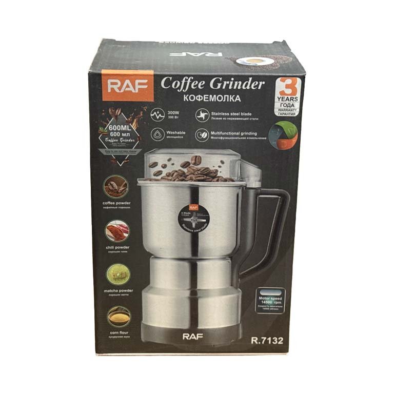 Moledor de café 600 ml 300w 8 cuchillas