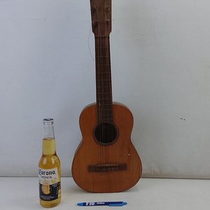 Guitarra Española Antigua Jaime Cortes & Cia. con Etiqueta I. Diago & Cia Montevideo - imagen 2