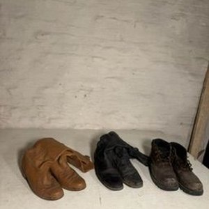 Lote de 3 pares de botas de cuero y trabajo - imagen 1