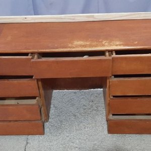 Cómoda de Madera Enchapada con 9 Cajones - imagen 2