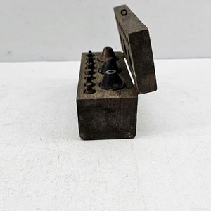 Antiguo Set de Punteros para Soldar en Madera y Cobre - imagen 6