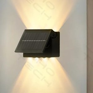 Foco LED Solar de Pared con Sensor, 8 Luces, Recargable, Nuevo en Caja - imagen 2