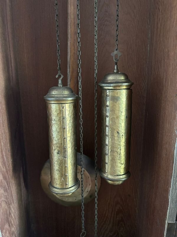 Reloj de Caja en Madera de Roble con Mecanismo Aleman - imagen 8