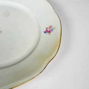 Diez platos de postre porcelana checa, diámetros 19 cm - imagen 5