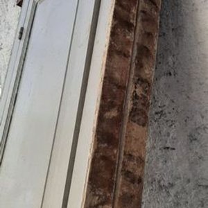 Puerta de Pino Blanco con Marco de Pinotea 0.85x3m - imagen 2