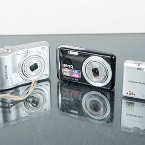 Lote de 3 Cámaras Digitales Samsung, BenQ y Olympus - imagen 2