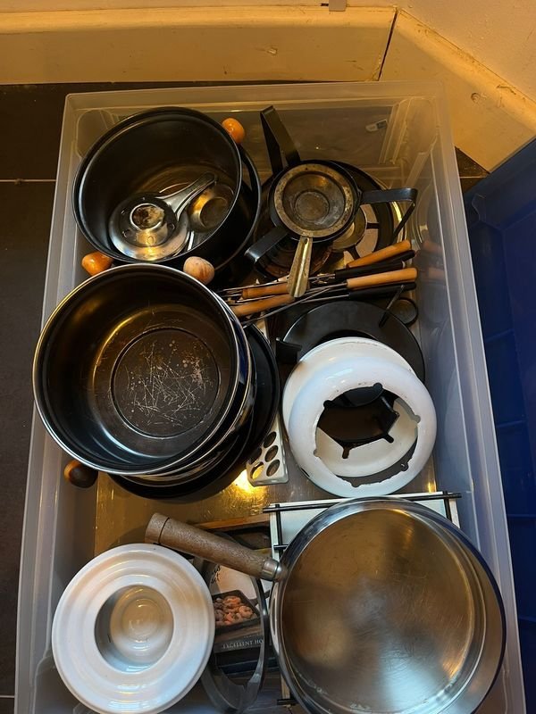 Lote siguiente: Implementos para hacer fondue en casa