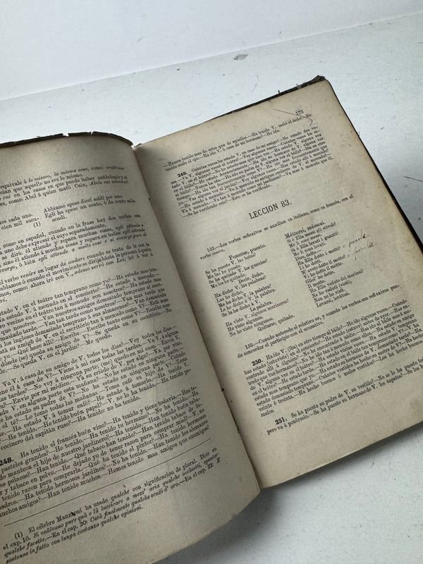 Libro de Gramática Italiana del Siglo XIX - imagen 4
