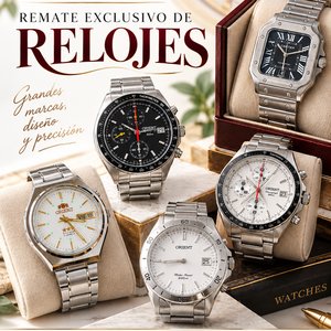 Lote anterior: Folleto Exclusivo de Relojes de Marca Orient y Cartier