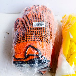 24 Pares de Guantes de Trabajo Amarillos y Naranjas - imagen 2
