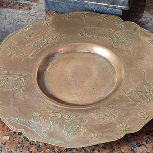 Lote Variado de Objetos Decorativos y Utilitarios en Madera y Metal - imagen 7