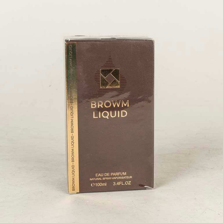Perfume Árabe Browm Liquid Eau de Parfum 100 ml Nuevo