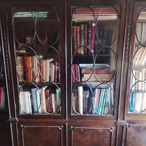 Gran Biblioteca Inglesa Antigua de Tres Cuerpos, Siglo XIX - imagen 1