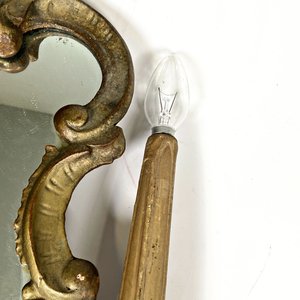 Par de Apliques de Pared con Espejo y Dos Luces cada uno - imagen 6