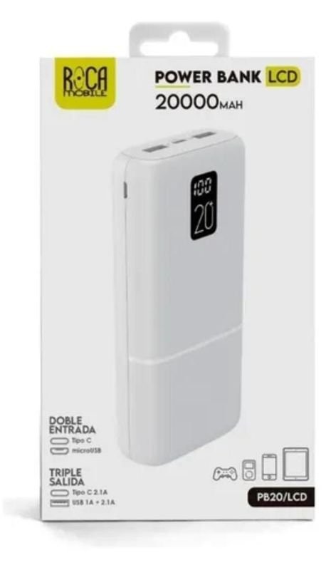 Cargador Power Bank Portátil