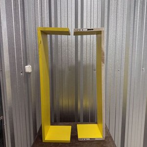 Par de Estantes Amarillos de MDF - imagen 4