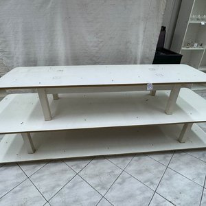 Góndola Exhibidora Blanca de 3 Niveles - imagen 3