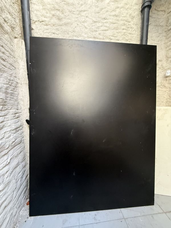 Lote de 5 Estanterías Negras de Madera