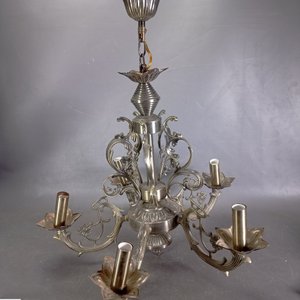 Araña de 5 luces estilo clásico - imagen 6