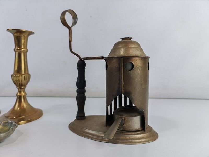 Colección de Piezas Varias en Metal Antiguo - imagen 3